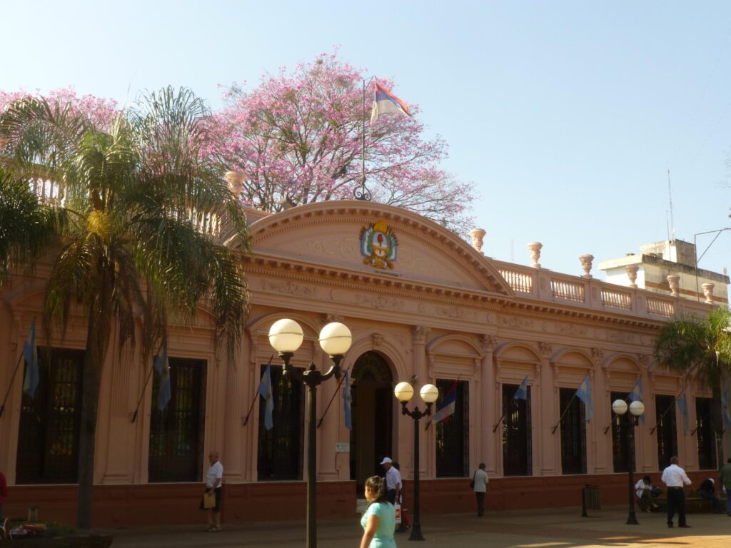 Edificio antiguo en la provincia de misiones